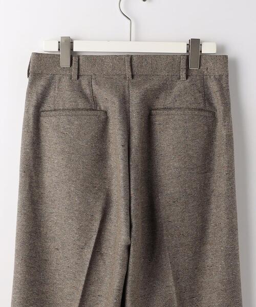 green label relaxing（グリーンレーベルリラクシング）の「TWネップ 2プリーツ ワイドパンツ（その他パンツ・メンズ・モカ/グレー・S/XL/M/L）」の13枚目の写真
