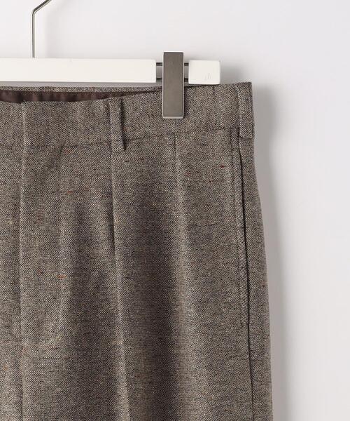 green label relaxing（グリーンレーベルリラクシング）の「TWネップ 2プリーツ ワイドパンツ（その他パンツ・メンズ・モカ/グレー・S/XL/M/L）」の14枚目の写真