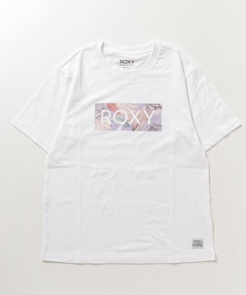ROXY(ロキシー)の「ROXY/ロキシー ルーズシルエット/ボタニカルロゴ無地Tシャツ RST231099(Tシャツ/カットソー・レディース・ブラック×ブラック/ホワイト×ピンク/パープル系その他・S/M/L)」の19枚目の写真