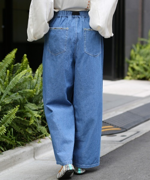 チチカカ(チチカカ)の「ライトオンスデニムパンツ【ユニセックス】(デニムパンツ・メンズ・ブルー/インディゴブルー・MEDIUM/LARGE)」の4枚目の写真