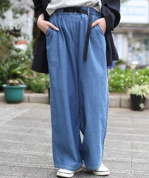 チチカカ(チチカカ)の「ライトオンスデニムパンツ【ユニセックス】(デニムパンツ・メンズ・ブルー/インディゴブルー・MEDIUM/LARGE)」の6枚目の写真