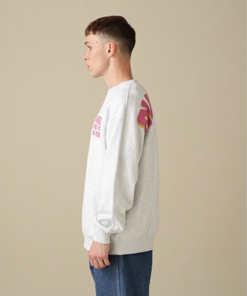 AVIREX（アヴィレックス）の「BIG LOGO CREW NECK SWEAT / ビッグ ロゴ クルーネック スウェット / AVIREX / アヴィレックス（スウェット・メンズ・グリーン/その他11/イエロー/グレー系その他3・2XL/XL/M/L）」の12枚目の写真