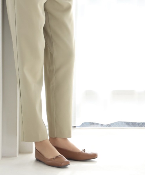 VIVIAN(ヴィヴィアン)の「スクエアトゥバレエシューズ(バレエシューズ・レディース・グリーン/アイボリー/ブラウン/ブラック/シルバー・M/S/LL/L)」の22枚目の写真