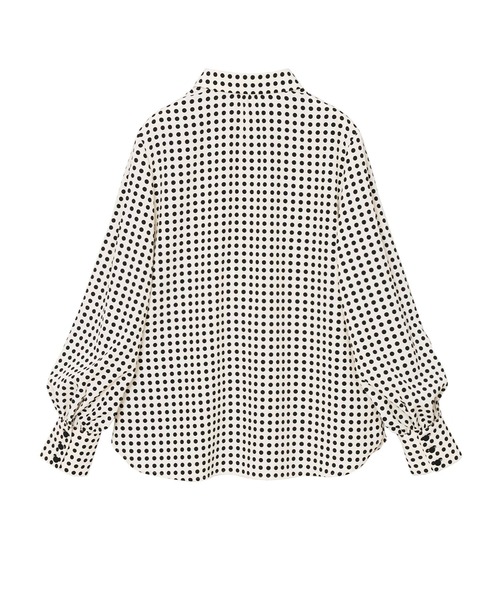 ANAYI（アナイ）の「ドットプリントボウタイ ブラウス（シャツ