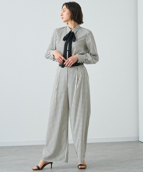 ANAYI（アナイ）の「ドットプリントボウタイ ブラウス（シャツ