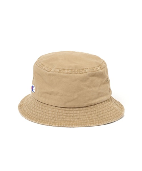 Champion(チャンピオン)の「【Champion(チャンピオン)】ウォッシュバケットハット(KIDS)(ハット・キッズ・アイボリー/ブラック/キャメル・FREE)」の9枚目の写真