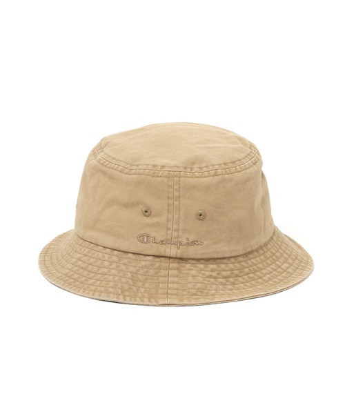 Champion(チャンピオン)の「【Champion(チャンピオン)】ウォッシュバケットハット(KIDS)(ハット・キッズ・アイボリー/ブラック/キャメル・FREE)」の21枚目の写真