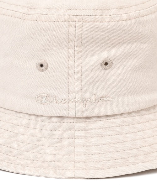 Champion(チャンピオン)の「【Champion(チャンピオン)】ウォッシュバケットハット(KIDS)(ハット・キッズ・アイボリー/ブラック/キャメル・FREE)」の22枚目の写真