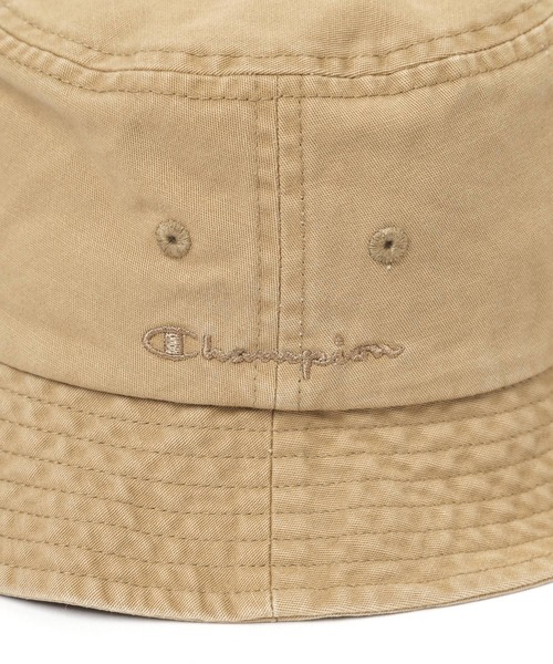 Champion(チャンピオン)の「【Champion(チャンピオン)】ウォッシュバケットハット(KIDS)(ハット・キッズ・アイボリー/ブラック/キャメル・FREE)」の14枚目の写真