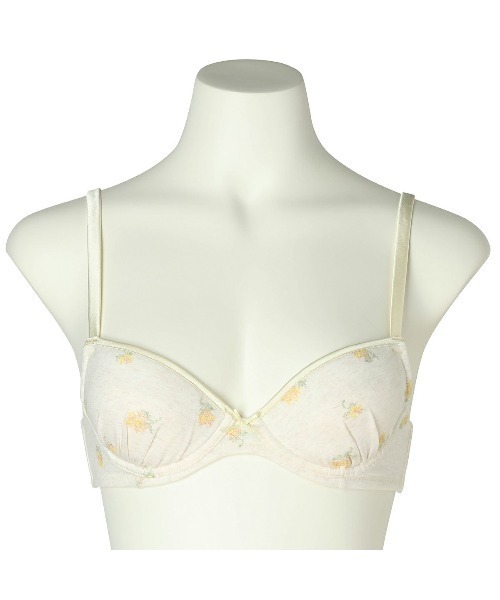 【セール】キッドブルー -23クロスステッチエンブ -3/4カップワイヤーブラジャー-KIUA106 -kidblue（ブラジャー）｜KID BLUE（キッドブルー）