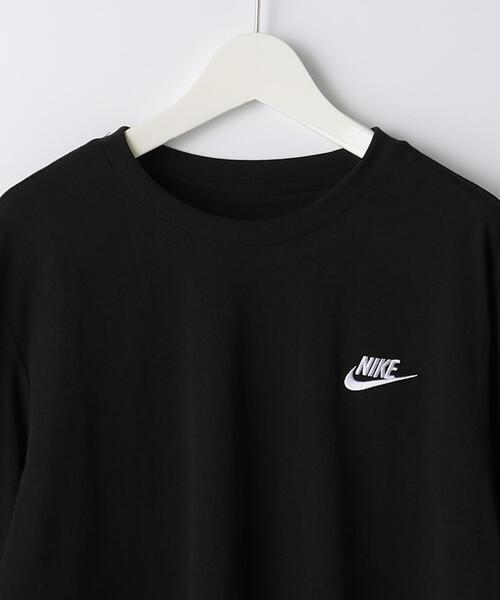 NIKE（ナイキ）の「＜NIKE＞ CLUB LONG SLEEVE TEE/カットソー（Tシャツ/カットソー・メンズ・ブラック/ホワイト・M/L/XL/XXL）」の4枚目の写真