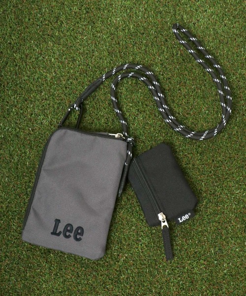 Lee(リー)の「Lee(リー)2ピースネックポーチ/マルチミニショルダー/お財布ポーチ(ポーチ・メンズ・ブラック/ベージュ/パープル/グレー・FREE)」の3枚目の写真