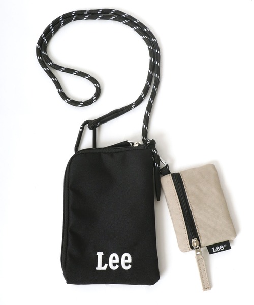Lee(リー)の「Lee(リー)2ピースネックポーチ/マルチミニショルダー/お財布ポーチ(ポーチ・メンズ・ブラック/ベージュ/パープル/グレー・FREE)」の9枚目の写真