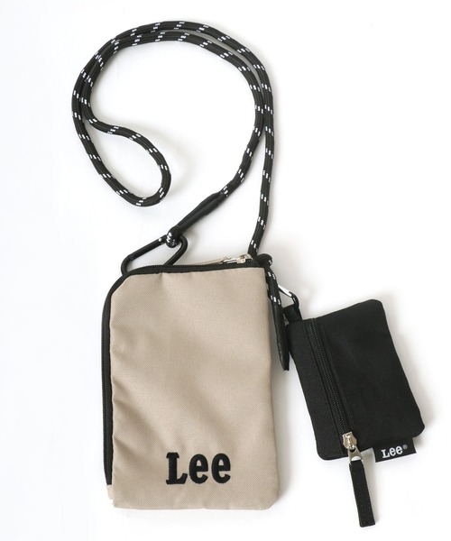 Lee(リー)の「Lee(リー)2ピースネックポーチ/マルチミニショルダー/お財布ポーチ(ポーチ・メンズ・ブラック/ベージュ/パープル/グレー・FREE)」の15枚目の写真