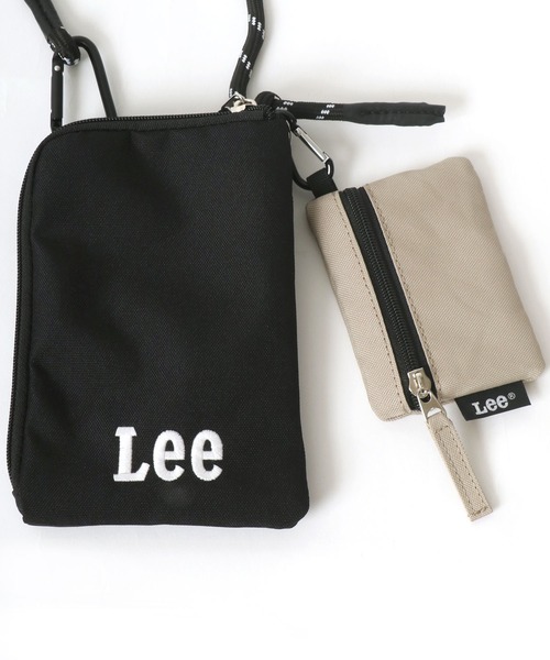 Lee(リー)の「Lee(リー)2ピースネックポーチ/マルチミニショルダー/お財布ポーチ(ポーチ・メンズ・ブラック/ベージュ/パープル/グレー・FREE)」の11枚目の写真