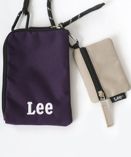 Lee(リー)の「Lee(リー)2ピースネックポーチ/マルチミニショルダー/お財布ポーチ(ポーチ・メンズ・ブラック/ベージュ/パープル/グレー・FREE)」の20枚目の写真