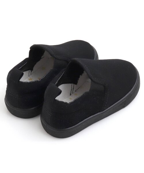 BREEZE(ブリーズ)の「カラフルスリッポン(スニーカー・キッズ・イエロー/レインボー/ブラック/インディゴブルー/ピンク・15 /19/17/16/18/14)」の9枚目の写真