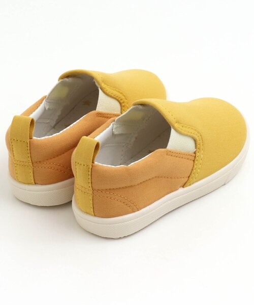 BREEZE(ブリーズ)の「カラフルスリッポン(スニーカー・キッズ・イエロー/レインボー/ブラック/インディゴブルー/ピンク・15 /19/17/16/18/14)」の13枚目の写真