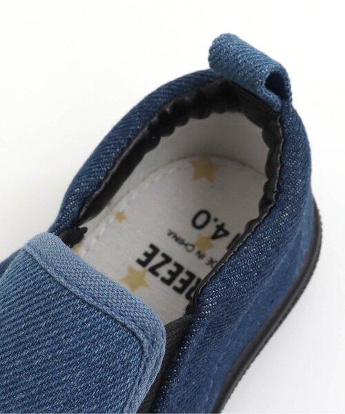 BREEZE(ブリーズ)の「カラフルスリッポン(スニーカー・キッズ・イエロー/レインボー/ブラック/インディゴブルー/ピンク・15 /19/17/16/18/14)」の14枚目の写真