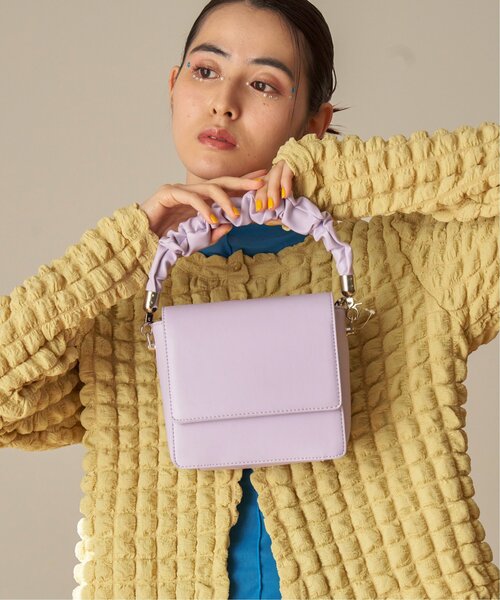 VENCEEXCHANGE（ヴァンスエクスチェンジ）の「2WAYフラップミニショルダーバッグ（ショルダーバッグ・レディース・イエロー/ホワイト/ブラック/パープル・FREE）」の4枚目の写真