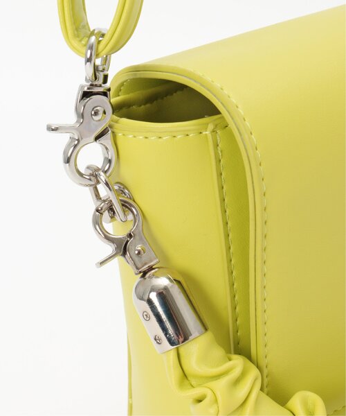 VENCEEXCHANGE（ヴァンスエクスチェンジ）の「2WAYフラップミニショルダーバッグ（ショルダーバッグ・レディース・イエロー/ホワイト/ブラック/パープル・FREE）」の12枚目の写真