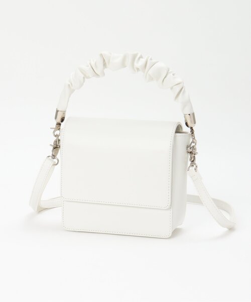 VENCEEXCHANGE（ヴァンスエクスチェンジ）の「2WAYフラップミニショルダーバッグ（ショルダーバッグ・レディース・イエロー/ホワイト/ブラック/パープル・FREE）」の21枚目の写真