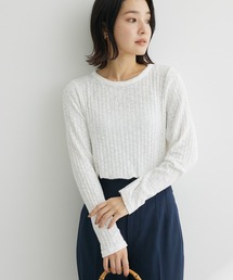 Sugar spoon | ・SUGAR SPOON アイレットリブロンT(Tシャツ/カットソー)