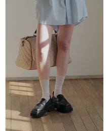 Sheer out bulky loafer