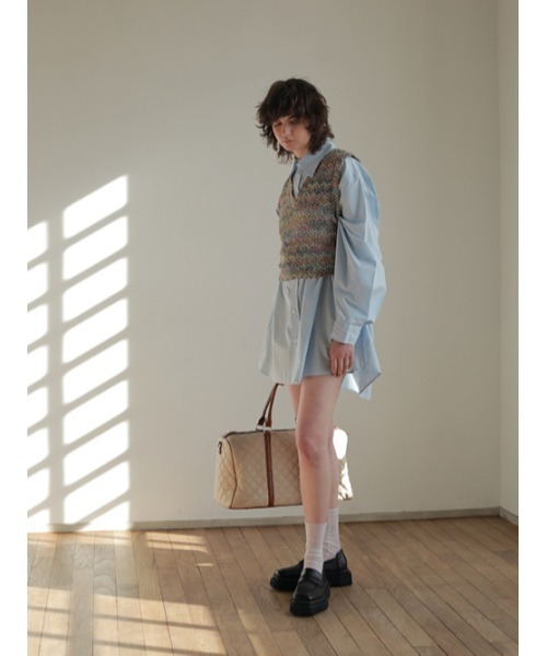 AMAIL(アマイル)の「Sheer out bulky loafer(ローファー・レディース・ブラック・S/M/L)」の9枚目の写真
