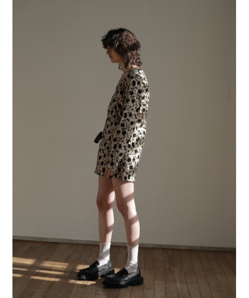 AMAIL(アマイル)の「Sheer out bulky loafer(ローファー・レディース・ブラック・S/M/L)」の4枚目の写真