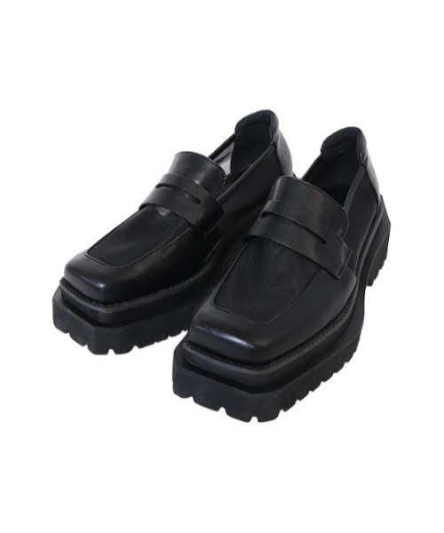 AMAIL(アマイル)の「Sheer out bulky loafer(ローファー・レディース・ブラック・S/M/L)」の11枚目の写真