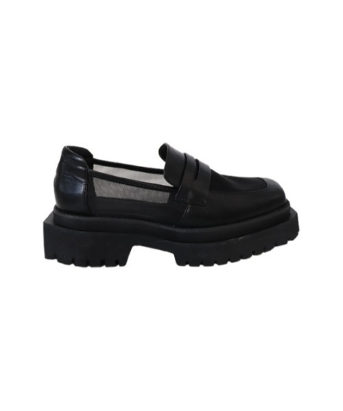AMAIL(アマイル)の「Sheer out bulky loafer(ローファー・レディース・ブラック・S/M/L)」の6枚目の写真