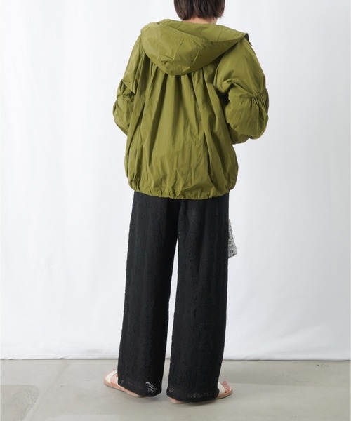 RICKOWENS♡ ハイライズ コーティング キャンバス パンツ go slow caravan】キャンバス総柄プリントハイクパンツ | shop Luchy