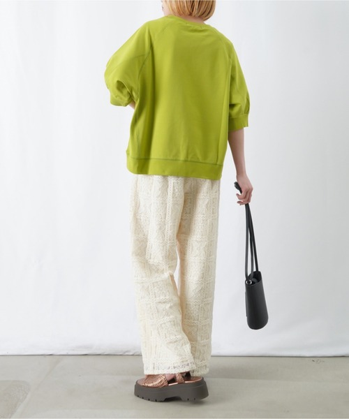 RICKOWENS♡ ハイライズ コーティング キャンバス パンツ go slow caravan】キャンバス総柄プリントハイクパンツ | shop Luchy