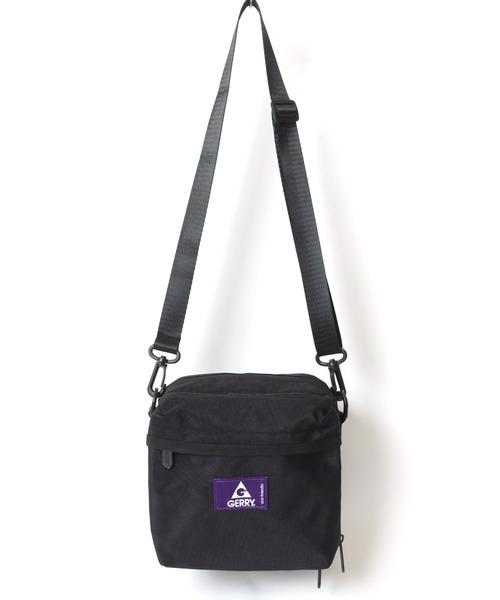 GERRY(ジェリー)の「GERRY/ジェリー Shoulder Bag/撥水 スクエアショルダーバッグ/ポーチ(ショルダーバッグ・メンズ・ブラック/ブラウン系その他・FREE)」の6枚目の写真