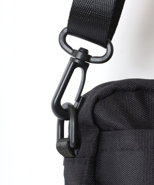 GERRY(ジェリー)の「GERRY/ジェリー Shoulder Bag/撥水 スクエアショルダーバッグ/ポーチ(ショルダーバッグ・メンズ・ブラック/ブラウン系その他・FREE)」の7枚目の写真