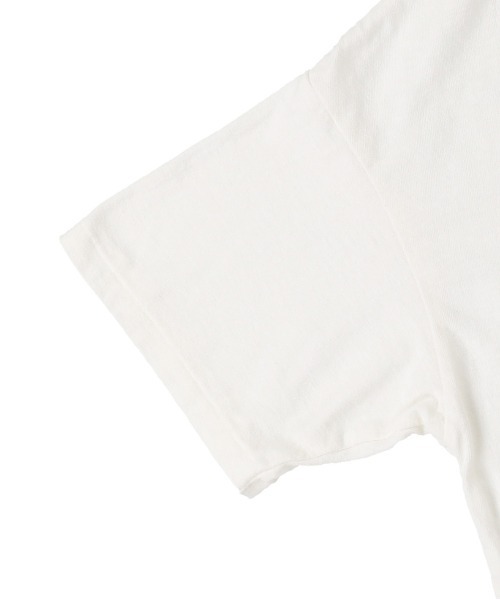 DENIM DUNGAREE（デニムダンガリー）の「ビンテージトンプキン天竺 LOVE Tシャツ（Tシャツ/カットソー・キッズ・ホワイト・120）」の3枚目の写真