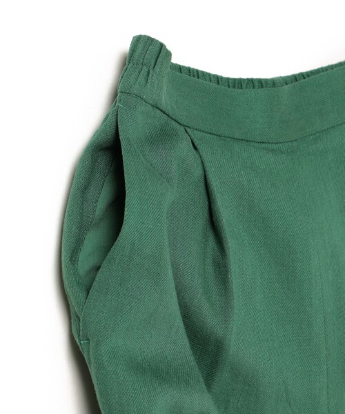 B:MING by BEAMS（ビーミングバイビームス）の「B:MING by BEAMS / 麻混 カルゼ パンツ（その他パンツ・レディース・グリーン/ブラウン・SMALL/MEDIUM）」の13枚目の写真