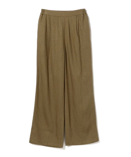 B:MING by BEAMS（ビーミングバイビームス）の「B:MING by BEAMS / 麻混 カルゼ パンツ（その他パンツ・レディース・グリーン/ブラウン・SMALL/MEDIUM）」の15枚目の写真