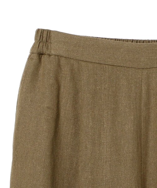 B:MING by BEAMS（ビーミングバイビームス）の「B:MING by BEAMS / 麻混 カルゼ パンツ（その他パンツ・レディース・グリーン/ブラウン・SMALL/MEDIUM）」の16枚目の写真