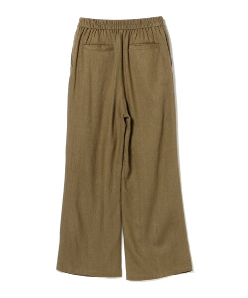 B:MING by BEAMS（ビーミングバイビームス）の「B:MING by BEAMS / 麻混 カルゼ パンツ（その他パンツ・レディース・グリーン/ブラウン・SMALL/MEDIUM）」の18枚目の写真