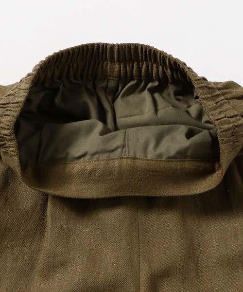 B:MING by BEAMS（ビーミングバイビームス）の「B:MING by BEAMS / 麻混 カルゼ パンツ（その他パンツ・レディース・グリーン/ブラウン・SMALL/MEDIUM）」の19枚目の写真