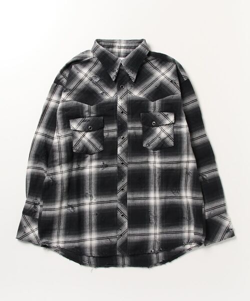 B'2nd（ビーセカンド）の「Rafu(ラフ)WESTERN SHIRTS（シャツ/ブラウス・メンズ・グリーン/ブラック/ブルー/レッド/ブラウン・L/XL/M）」の2枚目の写真