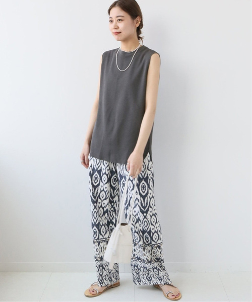 JOURNAL STANDARD relume（ジャーナルスタンダード　レリューム）の「《追加》TCワッフルノースリーブ（Tシャツ/カットソー・レディース・チャコールグレー/ブルー/ブラック/ピンク系その他/ホワイト/ベージュ系その他・FREE）」の15枚目の写真