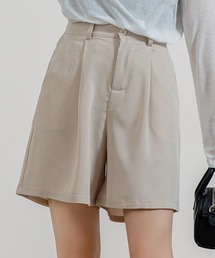 DAY CLOSET | レディース フレアハーフタックパンツ(その他パンツ)