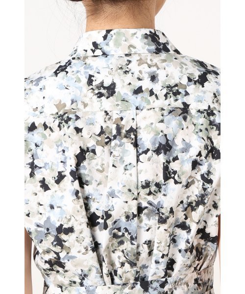 La TOTALITE（ラトータリテ）の「サトウサンコラボ プリントシャツワンピース。（ワンピース・レディース・グレー/ブルー・FREE）」の7枚目の写真