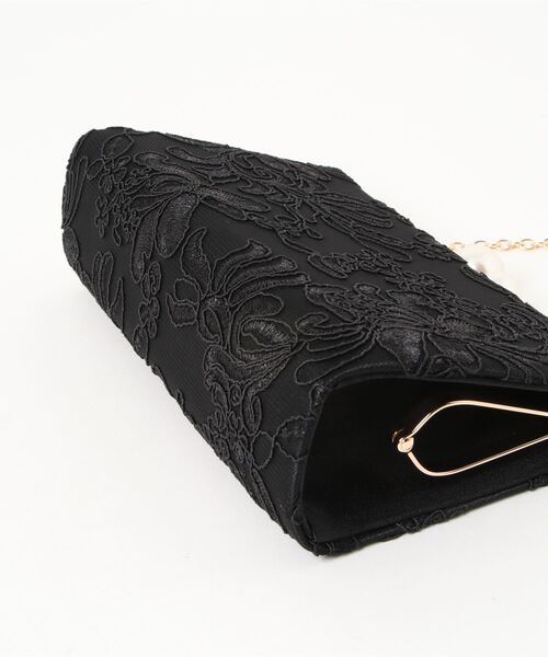 刺繍レースクラッチパーティーバッグ（クラッチバッグ）｜niana（ニアナ）