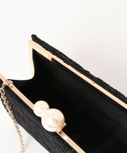 刺繍レースクラッチパーティーバッグ（クラッチバッグ）｜niana（ニアナ）