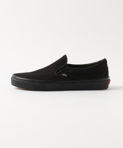 VANS（バンズ）の「VANS / ヴァンズ CLASSIC SLIP-ON（スリッポン・メンズ・ブラック/ブラック系その他・28cm/26cm/26.5cm/27cm/27.5cm）」の3枚目の写真