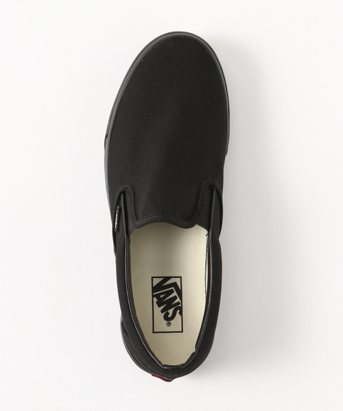 VANS（バンズ）の「VANS / ヴァンズ CLASSIC SLIP-ON（スリッポン・メンズ・ブラック/ブラック系その他・28cm/26cm/26.5cm/27cm/27.5cm）」の7枚目の写真